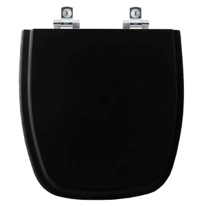 Assento Sanitário Soft Close Like Preto para Vaso Celite