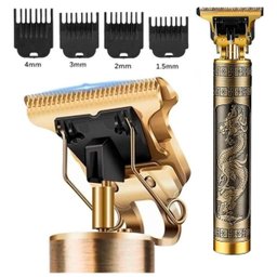 Maquina de Cortar Cabelo Barba Acabamento Profissional Usb - 9