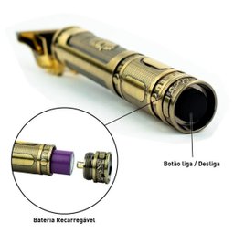 Maquina de Cortar Cabelo Barba Acabamento Profissional Usb - 8