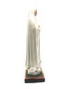 Ver imagem 3 de Imagem De Nossa Senhora De Fátima Branca Resina 27 Cm