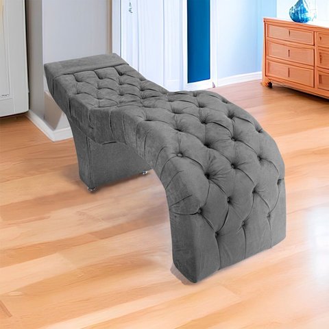 Maca Estofada Fixa para Salão e Estética 180x60cm Juju