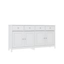 Ver imagem 2 de Aparador Buffet 4 Portas e 4 Gavetas 154cm Ditália