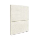 Ver imagem 3 de Cabeceira Estofada Solteiro Luna 90cm Boucle Bege