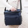 Bolsa Térmica Marmita Lancheira Multiuso Alça Trabalho Passeio Academia Azul - 5