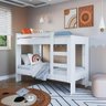 Cama Beliche 100% Mdf com Pintura Uv Branco Acetinado B63 Nova Móbile - 2