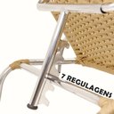 Ver imagem 3 de 2 Espreguiçadeiras Esteira e 1 Mesa de Centro Garden Avelã