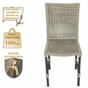 Ver imagem 4 de Jogo 6 Cadeiras Corda Náutica e Mesa Retangular Ripada 2,00m Rami