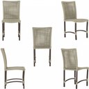 Ver imagem 3 de Jogo 6 Cadeiras Corda Náutica e Mesa Retangular Ripada 2,00m Rami