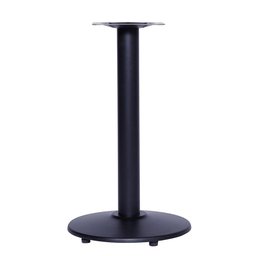 Mesa Zeta em Ferro Preto 75 Cm (altura) com Tampo em Mdp Quadrado 70 Cm Preto - 6