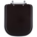 Ver imagem 1 de Assento Sanitário Poliester Piano Marrom Fosco para Vaso Deca