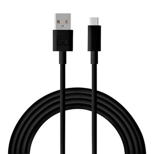 Cabo de Dados Preto Comprido (1.2m) para Moto Edge 30 Pro