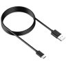 Cabo de Dados Preto Comprido (1.2m) para Moto Edge 30 Pro - 8