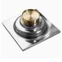 Ver imagem 3 de Ralo Inox Abertura Anti Insetos para Banheiro 10x10 Anti Odor