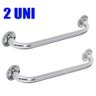 Alça Apoio Banheiro Inox Reta Idoso Cadeirante Acessibilidade Deficiente Kit 2 Unidades - 4