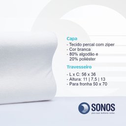 Kit Travesseiros Puro Visco e Puro Visco Cervical 4 Peças - 8