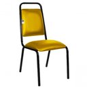 Ver imagem 1 de Cadeira Empilhável para Hotelaria Linha Hotel Fremont Amarelo