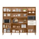 Ver imagem 3 de Cozinha Compacta Hortelã Ipê Off White Nicioli