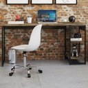 Ver imagem 1 de Mesa Escrivaninha 2 Prateleiras Carvalho Dark/Preto 14908 - Compace