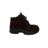Botina Segurança Couro Marrom Ecosafety PS137 Bico Composite CA 47167 - 3