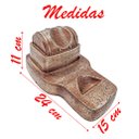 Ver imagem 2 de Suporte Para Garrafa De Vinho Em Poliuretano 24cm