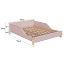 Ver imagem 3 de Cama Casal Moderna Estofada Montessoriana 148cm Sentir Completa Móveis