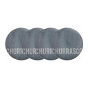 Ver imagem 1 de Jogo de Pratos Rasos Tramontina Churrasco Stone 4 Peças em Porcelana