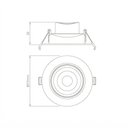 Ver imagem 2 de Spot de LED de Embutir Stella Easy Par 20 Redondo 7W Bivolt Branco - 4000k – Luz Neutra