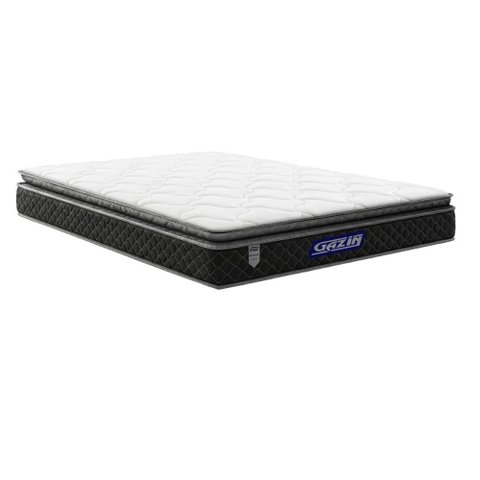 Colchão Gazin de Espuma D28 Pillow Top Ortoblack Queen 158 cm