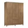 Guarda Roupa Casal 6 Portas Flash Ll 62920 Amêndola Touch Demóbile - 1