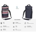 Ver imagem 5 de Maleta em Neoprene Cooler Boccati 2 Garrafas Vinho Espumante:preto