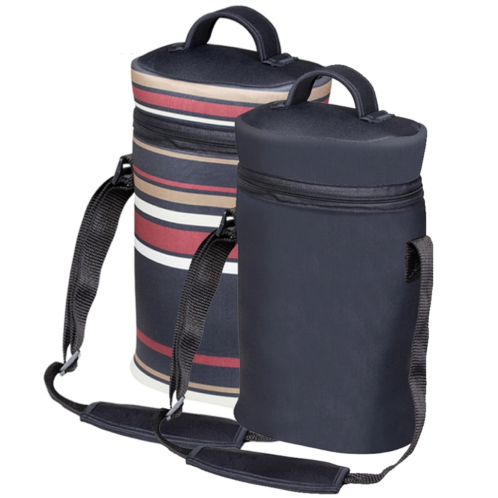 Maleta em Neoprene Cooler Boccati 2 Garrafas Vinho Espumante:preto - 3