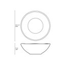 Ver imagem 6 de Conjunto com 6 Pratos Fundo Linhas Latte Ø22,5cm 830ml