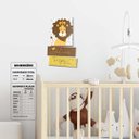 Ver imagem 2 de Leão Cute - Quadros ou Placas Modulares com 3 Peças