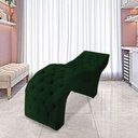 Ver imagem 2 de Maca Estofada Estética Cílios Salão Spa Suede Olivia Cor:verde