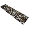 Tapete de Couro Passadeira Marrom Misto 0,60x2,50 sem Bordas - 2