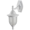Ver imagem 1 de Arandela Branca de Parede Lente Cristal Bivolt Luminária E27 Clássica Estilo Vitoriano