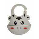 Ver imagem 1 de Babador de Silicone Com Pega Migalhas Animais CI