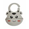 Babador de Silicone Com Pega Migalhas Animais CI - 1