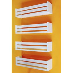 4 Prateleira Nicho Revisteiro Quarto De Criança Estante Infantil De Brinquedos Mdf 55cm - 2