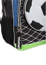 Ver imagem 4 de Mochila de Costas Up4you Futebol 3d Preto e Azul - Luxcel