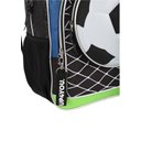 Ver imagem 4 de Mochila de Costas Up4you Futebol 3d Preto e Azul - Luxcel