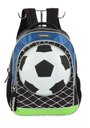 Ver imagem 1 de Mochila de Costas Up4you Futebol 3d Preto e Azul - Luxcel