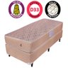 Cama Box Solteirão Profissional Hotel Colchão de Molas Verticoil e Espuma D33 Certificada 97x203x60c - 3