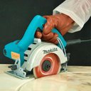 Ver imagem 2 de Serra Mármore 125mm 1450w Industrial 4100nh2az 220v Makita