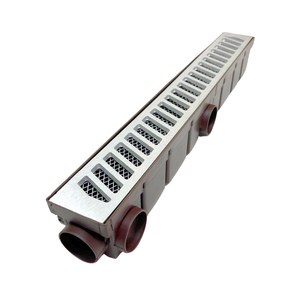 Ralo Borda Piscina Aluminio com Tela 6x50 Coletor Marrom