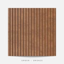 Ver imagem 5 de Painel Ripado Laminado de Eva Autocolante Flexível Rolo 10mt Bronze com Textura Amadeirado