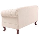 Ver imagem 5 de Namoradeira Chesterfield Duque 2 Lugares em Linho Champanhe