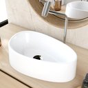 Ver imagem 2 de Cuba de Apoio Gota para Banheiro Lavabo C01 Bg43w Branco - Lyam