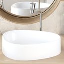 Ver imagem 3 de Cuba de Apoio Gota para Banheiro Lavabo C01 Bg43w Branco - Lyam