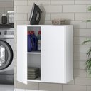 Ver imagem 1 de Armário Lavanderia com 2 Portas Multimóveis MP5021 Branco